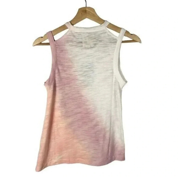 Chaser Cut Out Moon Ring Wash Tank Top XS - Picture 2 of 3